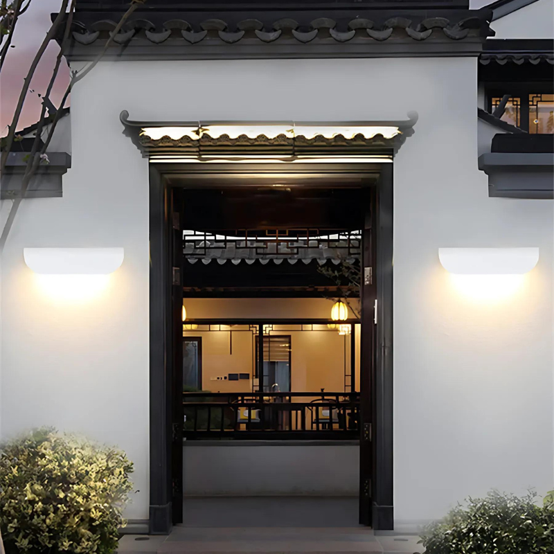 Modern Waterproof Outdoor Wall Lamp Energy-Efficient Led Exterior Wall Lights