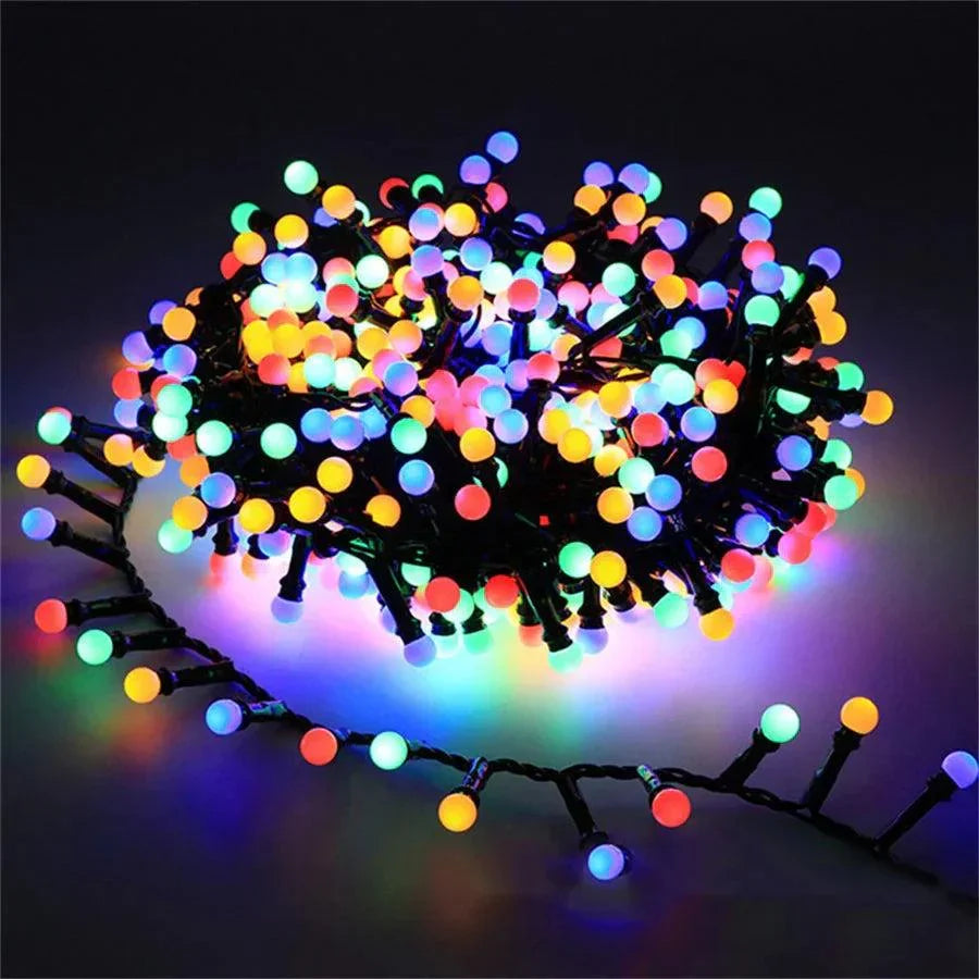 Aquaglow Waterproof Outdoor Led String Lights For Garden Patio Events And More