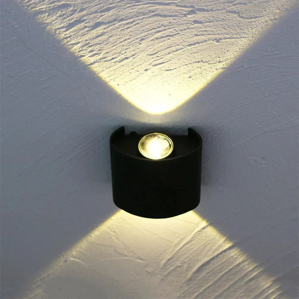 Modern Led Outdoor Wall Lamp Energy-Efficient Weather-Resistant Exterior Wall Light