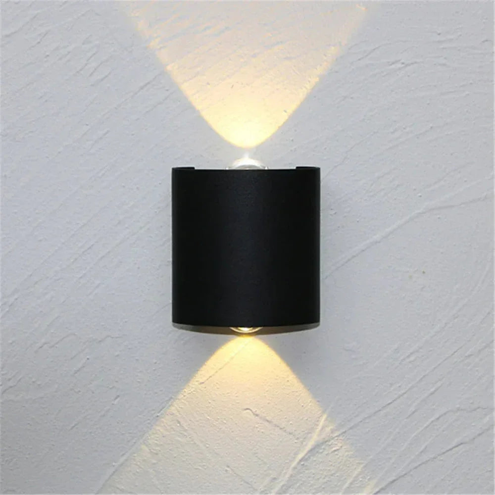 Modern Led Outdoor Wall Lamp Energy-Efficient Weather-Resistant Exterior Wall Light