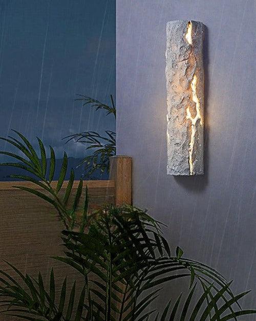 Modern Outdoor Wall Lamp Ip65 Waterproof Resin Exterior Wall Light