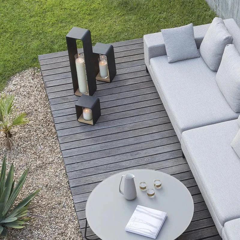 Modern Stainless Steel Solar Garden Lights Waterproof Outdoor Light Fixtures