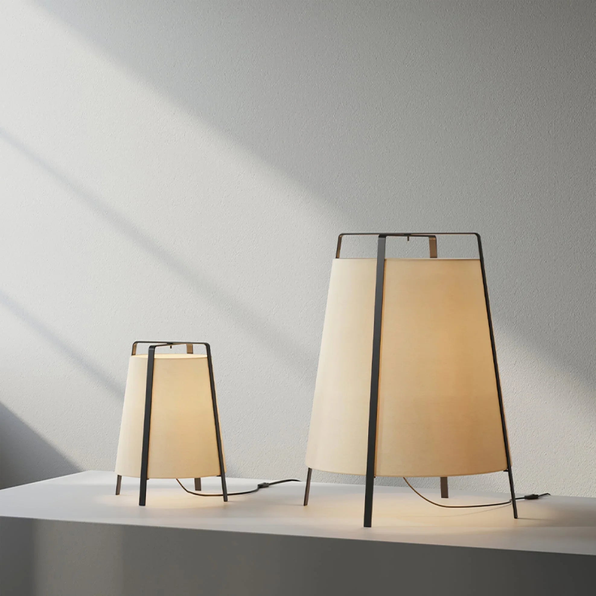 Akanebeam Japanese - Inspired Minimalist Table Lamp With Soft Ambient Glow - Martlaz