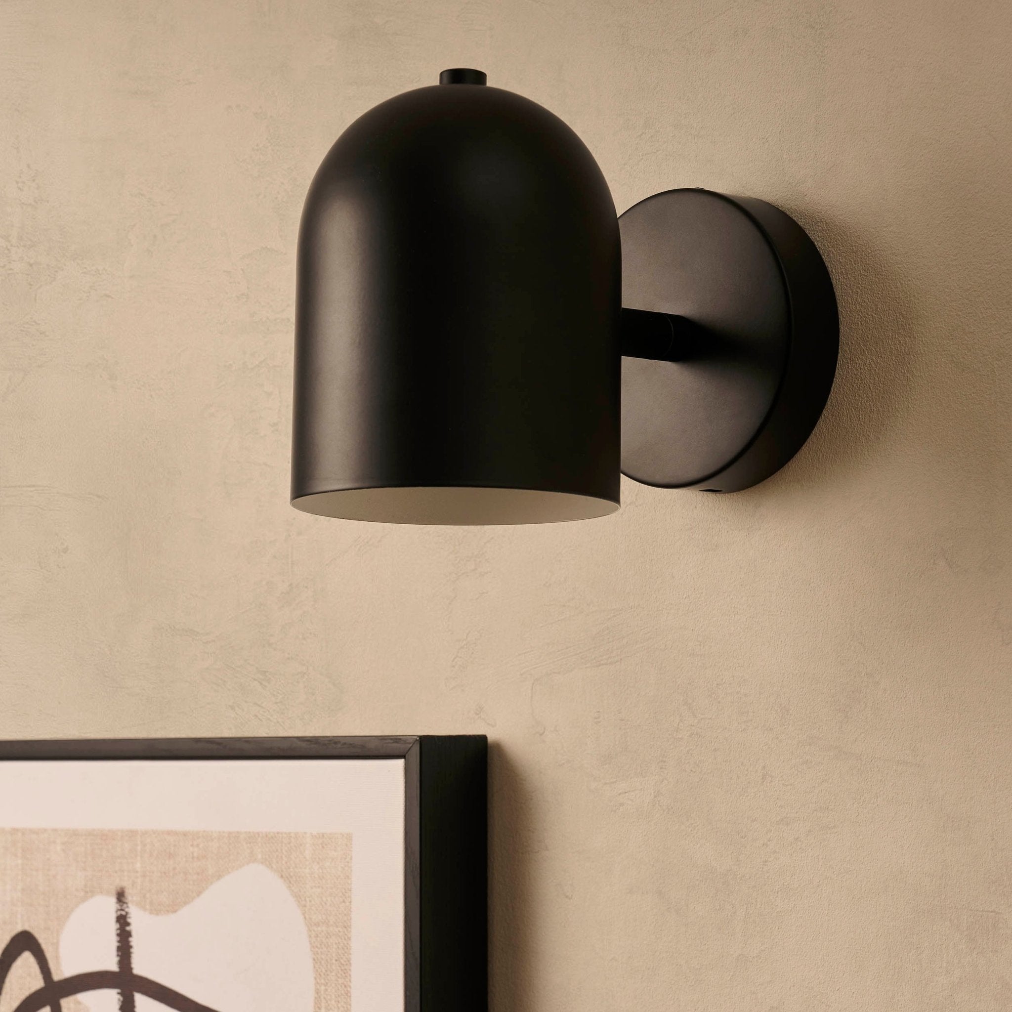 Arden Led Rechargeable Wall Light - Black