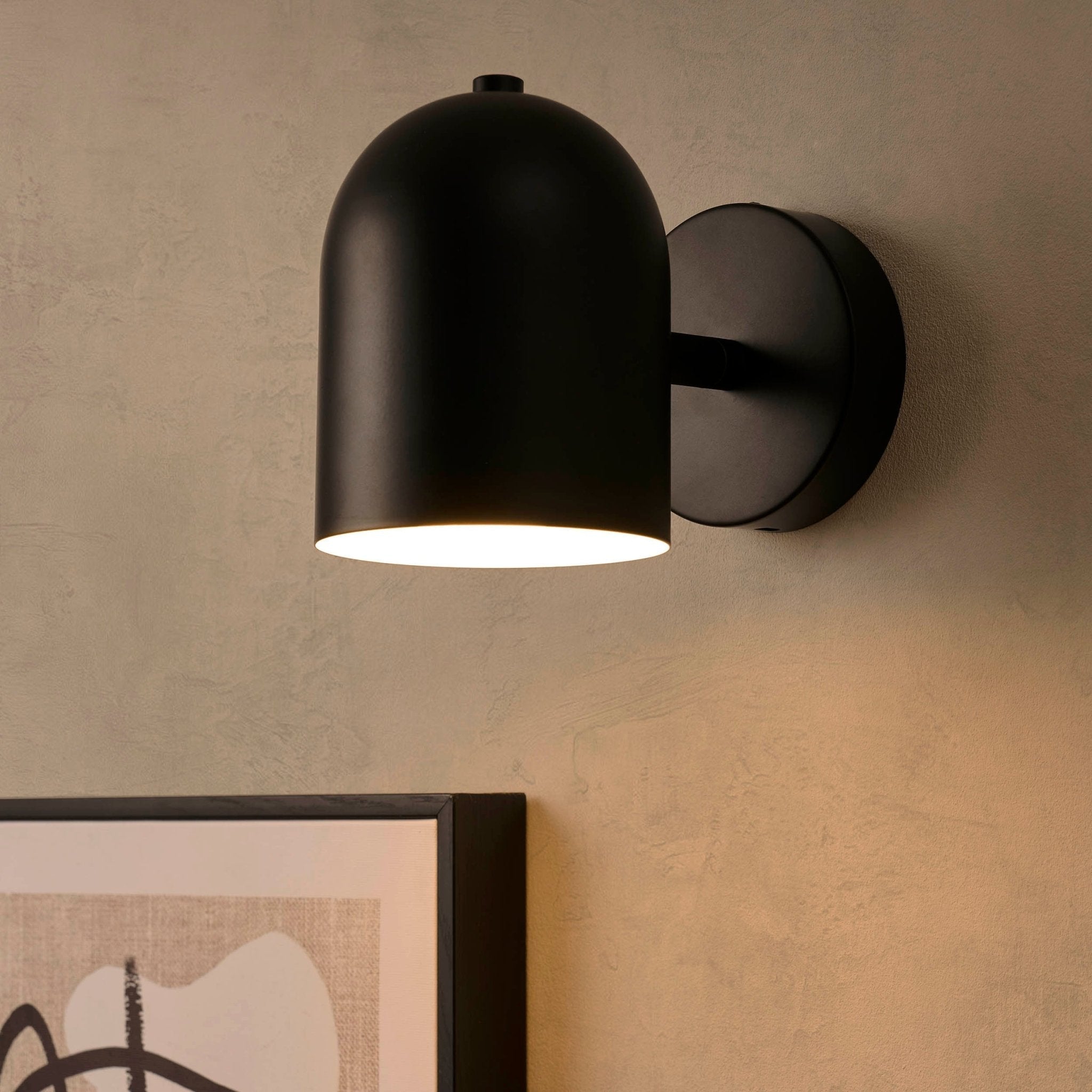 Arden Led Rechargeable Wall Light - Black