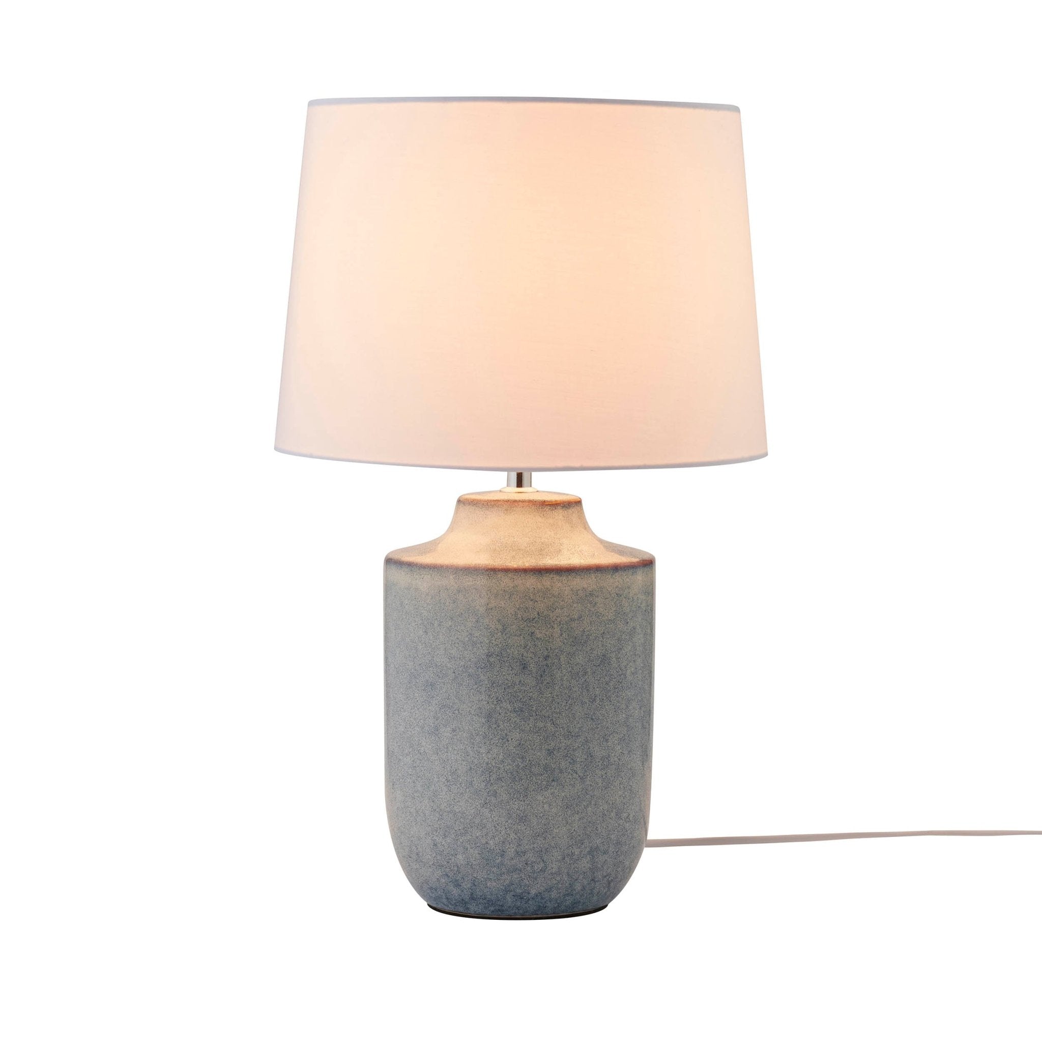 Ceramic Table Lamp Blue - Elegant Home Lighting For Bedroom And Lounge