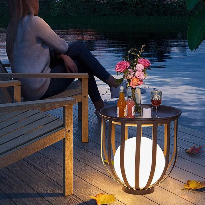 Modern Waterproof Solar Garden Lamp Energy-Efficient Outdoor Led Lights