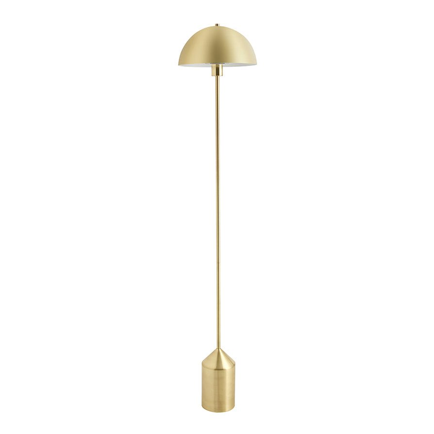 Titan Gold Domed Floor Lamp