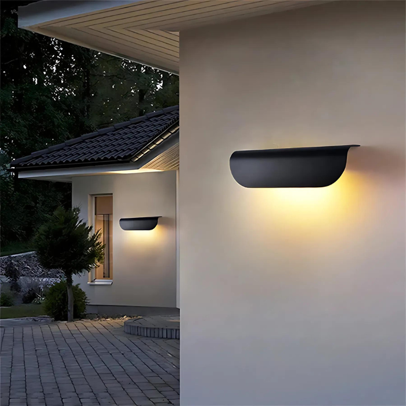 Modern Waterproof Outdoor Wall Lamp Energy-Efficient Led Exterior Wall Lights