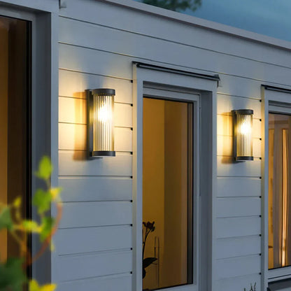 Modern Led Outdoor Wall Lamp Energy Efficient Weather Resistant Exterior Wall Lights