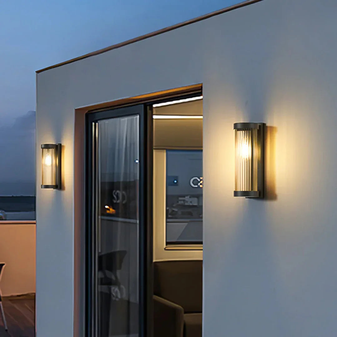Modern Led Outdoor Wall Lamp Energy Efficient Weather Resistant Exterior Wall Lights