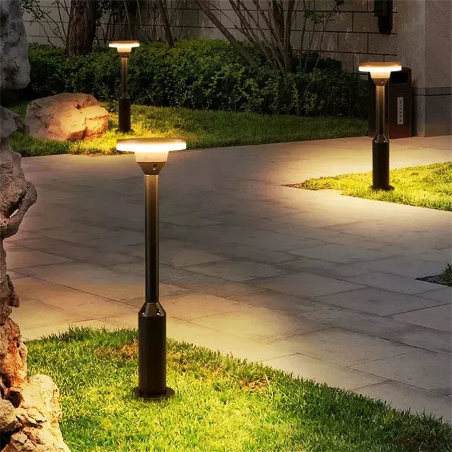Modern Waterproof Led Outdoor Lamp Energy Efficient Garden Light Fixture