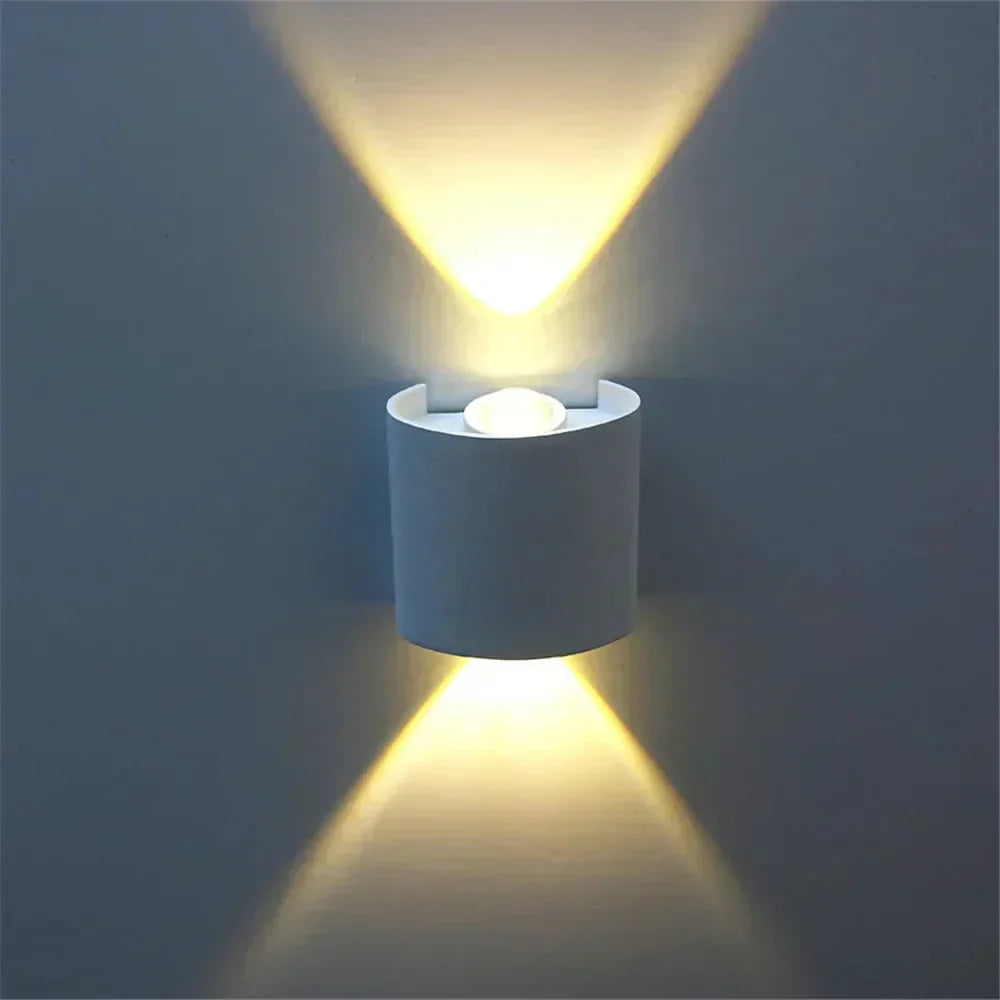 Modern Led Outdoor Wall Lamp Energy-Efficient Weather-Resistant Exterior Wall Light
