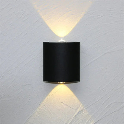 Modern Led Outdoor Wall Lamp Energy-Efficient Weather-Resistant Exterior Wall Light