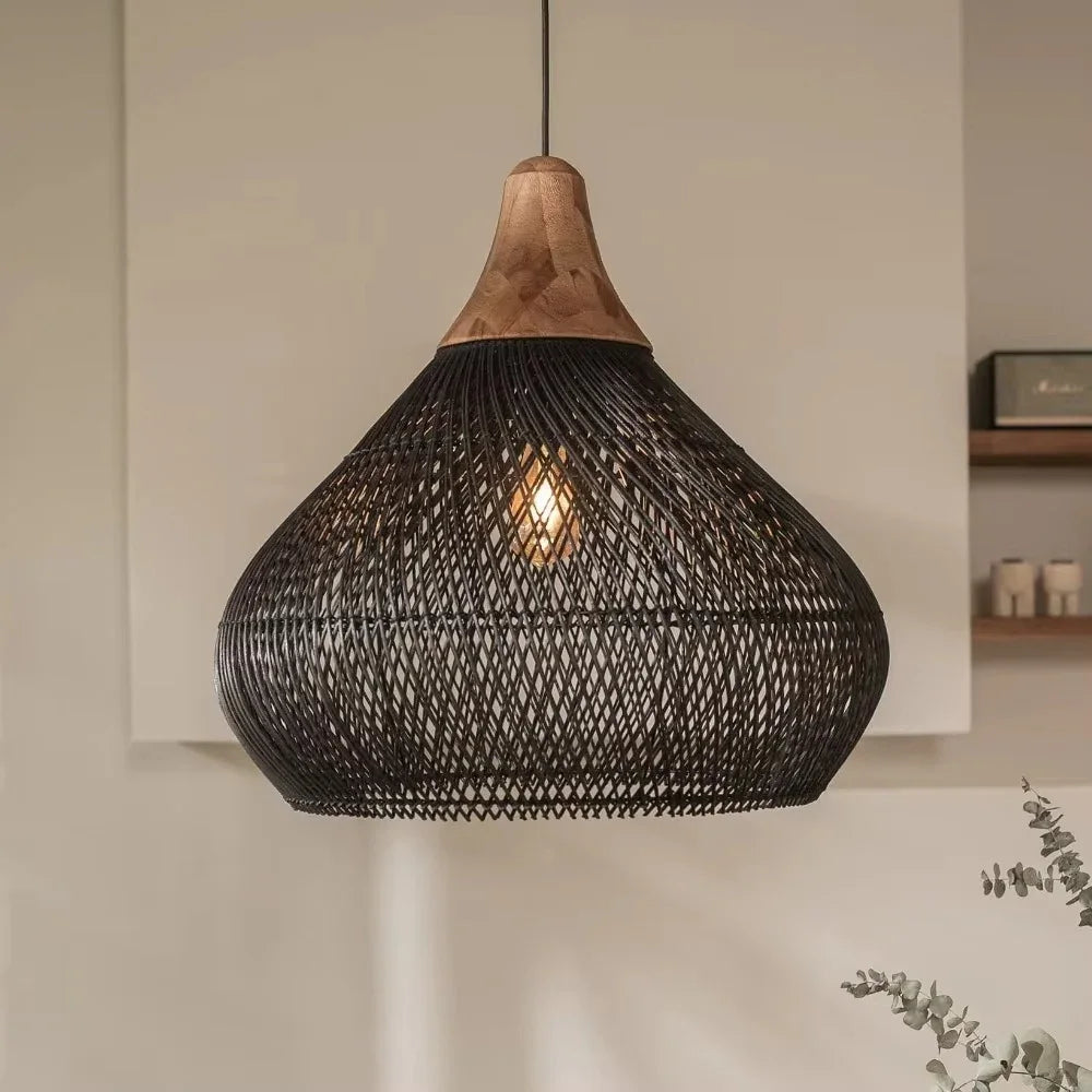 Aerislume Classic Japanese Pendant Light With Timeless Design Soft Diffused Illumination For Residential And Commercial Spaces