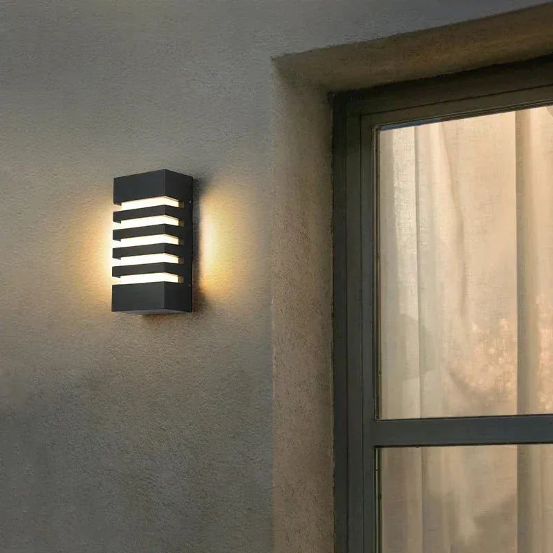 Modern Waterproof Aluminum Wall Lamp Stylish Indoor And Outdoor Wall Lights