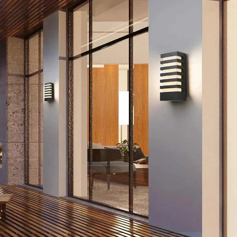 Modern Waterproof Aluminum Wall Lamp Stylish Indoor And Outdoor Wall Lights