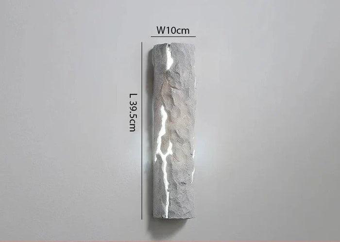 Modern Outdoor Wall Lamp Ip65 Waterproof Resin Exterior Wall Light