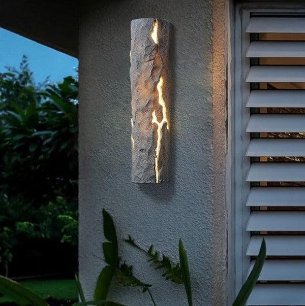 Modern Outdoor Wall Lamp Ip65 Waterproof Resin Exterior Wall Light