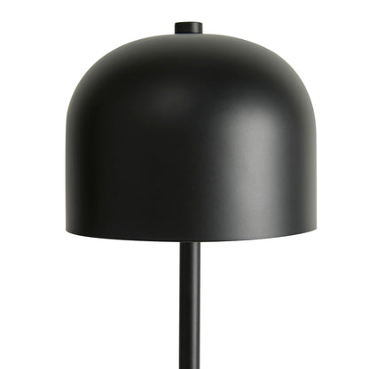 Waterproof Led Rechargeable Floor Light - Black