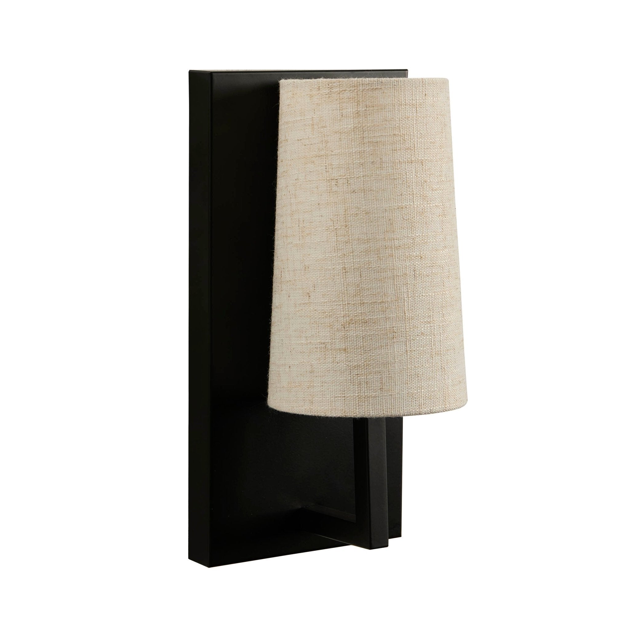 Alban Led Rechargeable Wall Light - Black