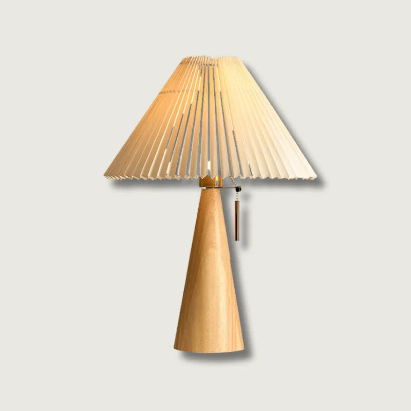Antiqueradiance Elegant Wood And Metal Table Lamp With Timeless Design And Superior Craftsmanship - Martlaz
