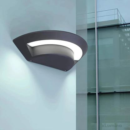 Modern Outdoor Wall Lamp Weather-Resistant Exterior Wall Lights For Garden And Terrace