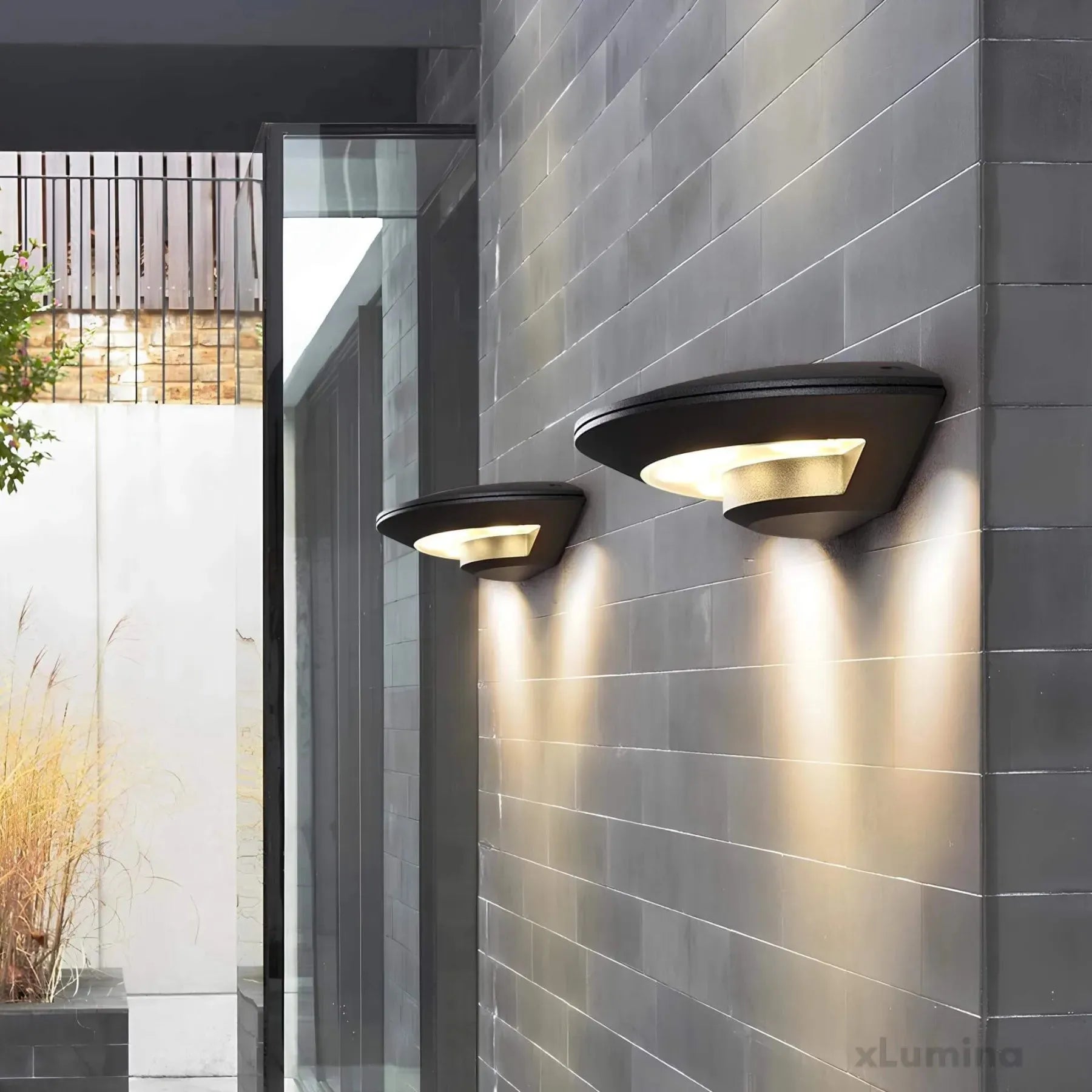 Modern Outdoor Wall Lamp Weather-Resistant Exterior Wall Lights For Garden And Terrace