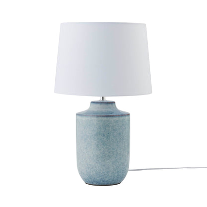 Atlas Ceramic Table Lamp - Blue