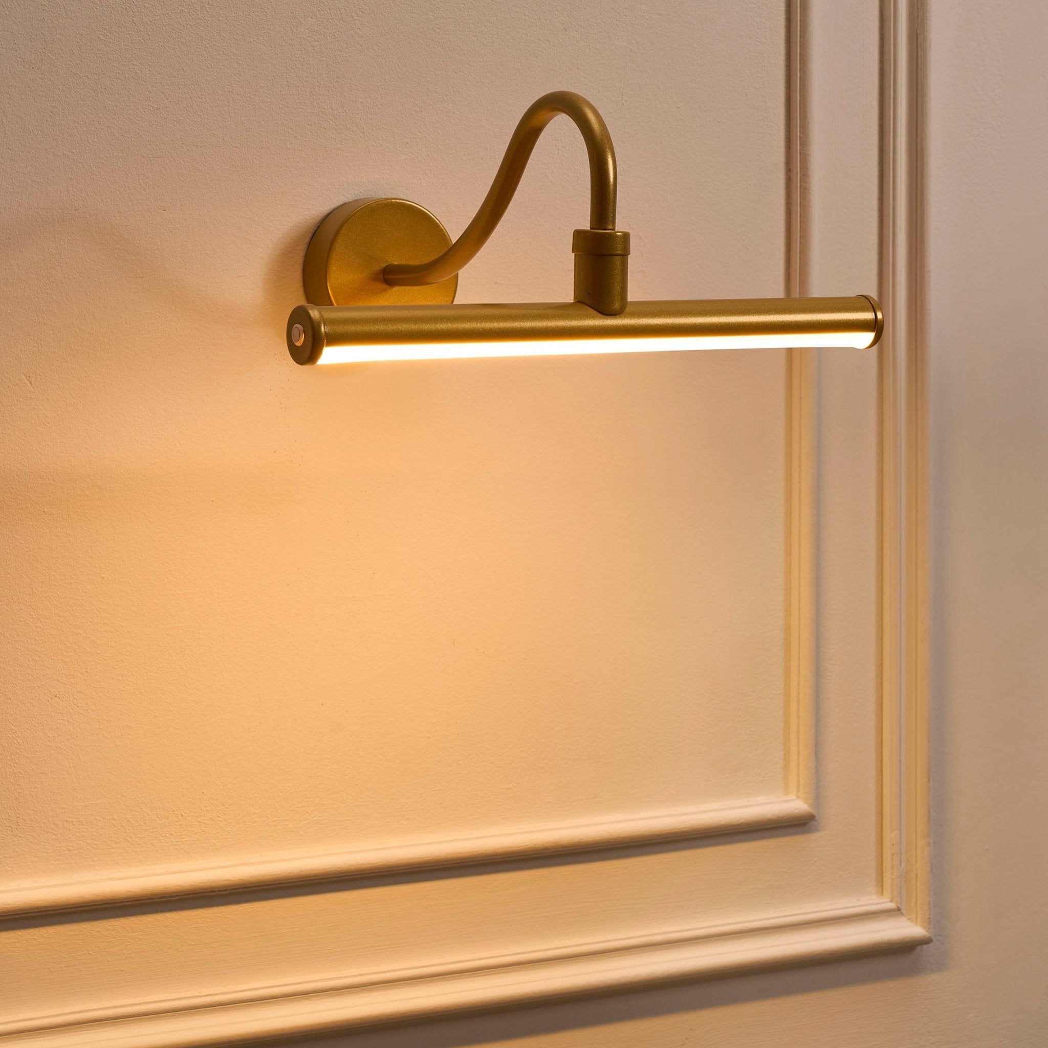 Led Wall Light Rechargeable Gold - Stylish And Modern Design For Any Room