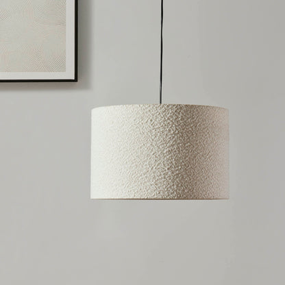 Boucle Ceiling Shade - Ecru