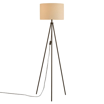 Boucle Floor Lamp - Ecru