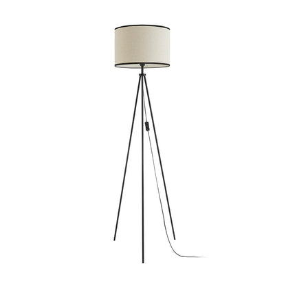 Dione Contrast Trim Tripod Floor Lamp