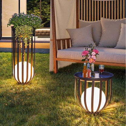 Modern Waterproof Solar Garden Lamp Energy-Efficient Outdoor Led Lights