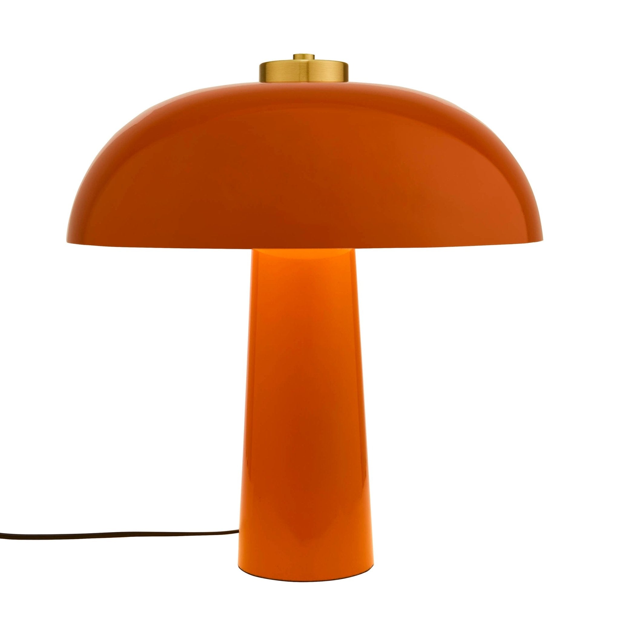 Retro Table Lamp - Orange