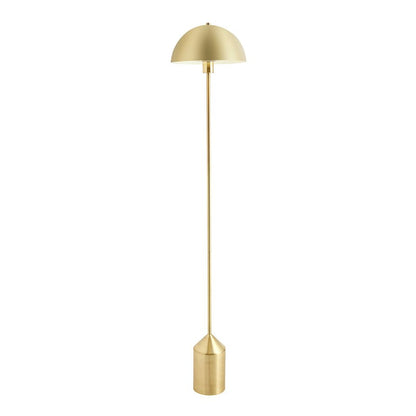 Titan Gold Domed Floor Lamp