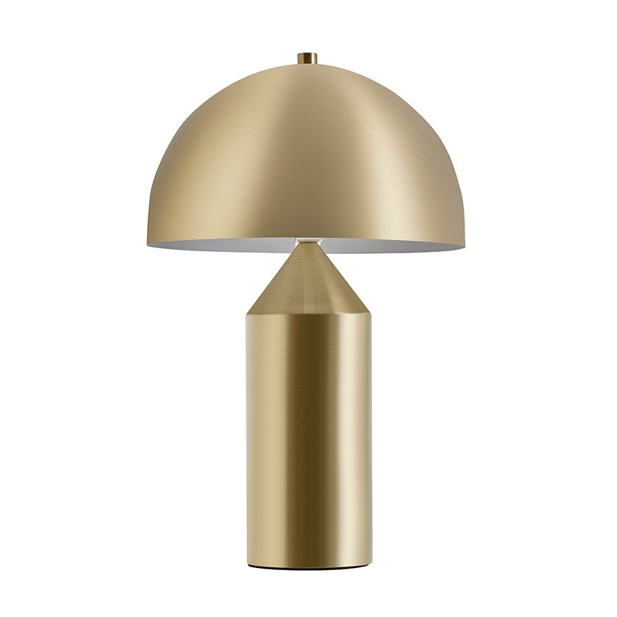 Gold Table Lamp With Art-Deco Style | Modern Luxury | 39x25 Cm | Ideal FOr Desk or Bedroom