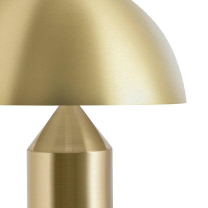 Gold Table Lamp With Art-Deco Style | Modern Luxury | 39x25 Cm | Ideal FOr Desk or Bedroom