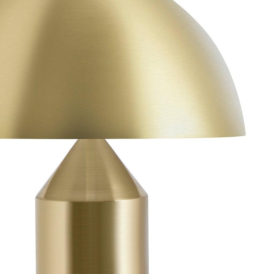 Gold Table Lamp With Art-Deco Style | Modern Luxury | 39x25 Cm | Ideal FOr Desk or Bedroom