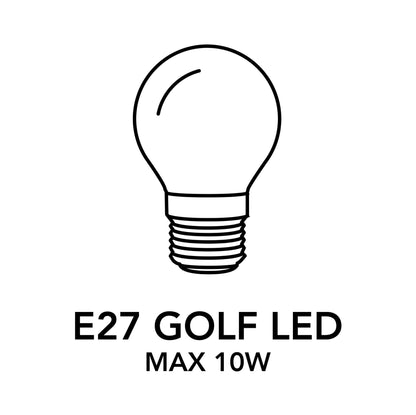 Titan Gold Domed Table Lamp